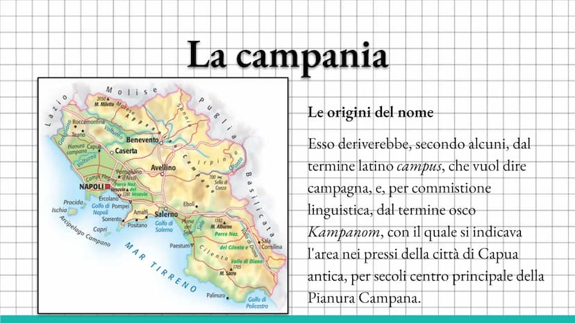 LANSITY
SA.
BRAUL
La Campania Dove si trova e
con chi confina la
Campania?
La Campania confina con a Nord-Ovest con
il Lazio, a Nord con il 