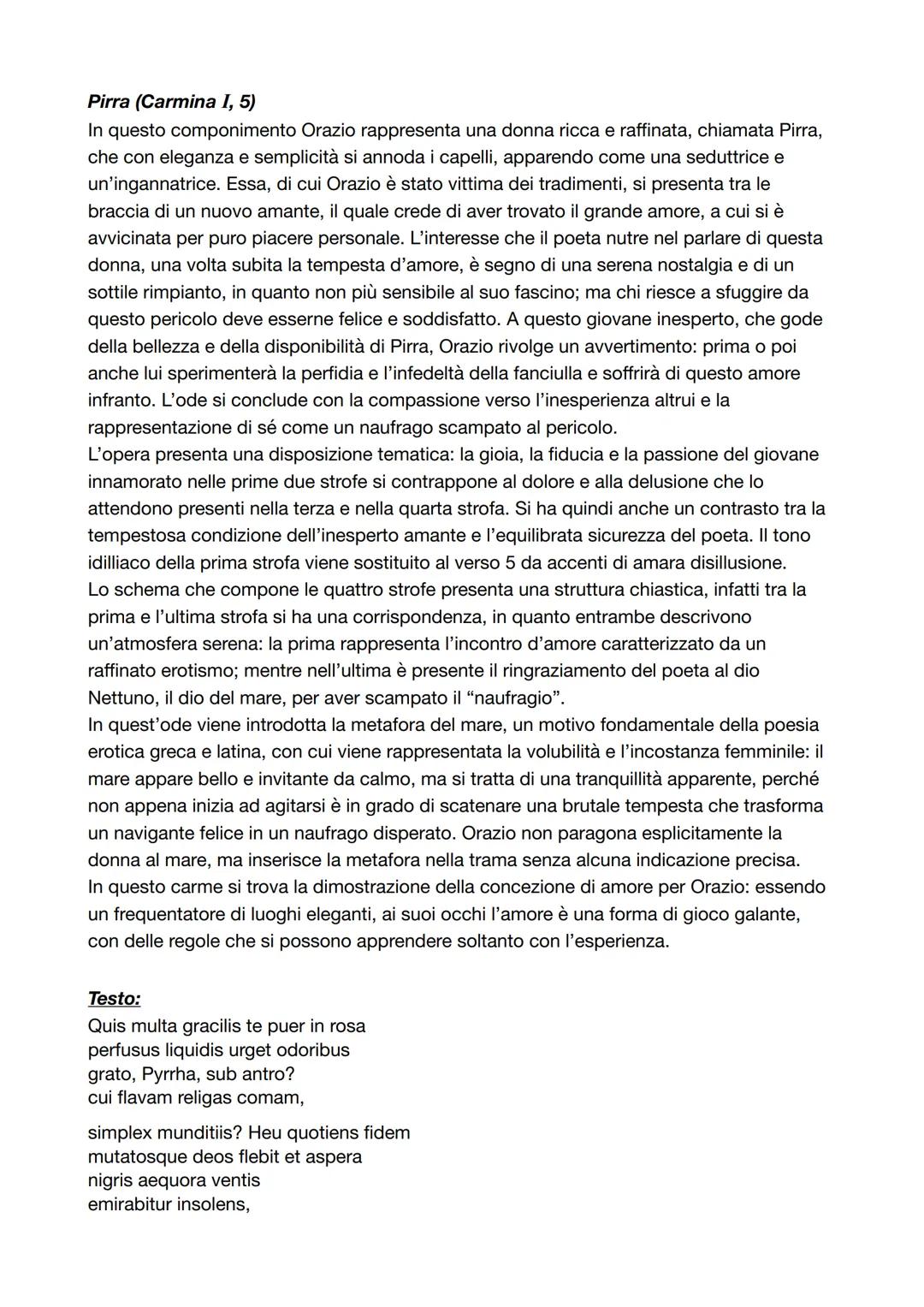# ORAZIO

Orazio nacque nel 65 a.C. a Venosa (Potenza) da una famiglia umile: sembra che il padre
fosse un liberto e esattore delle aste pub
