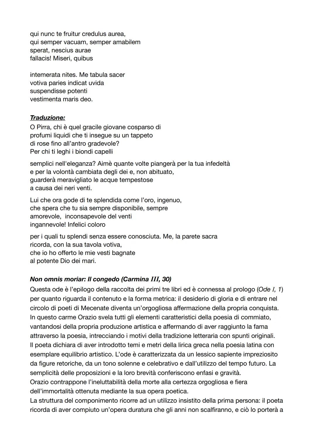 # ORAZIO

Orazio nacque nel 65 a.C. a Venosa (Potenza) da una famiglia umile: sembra che il padre
fosse un liberto e esattore delle aste pub