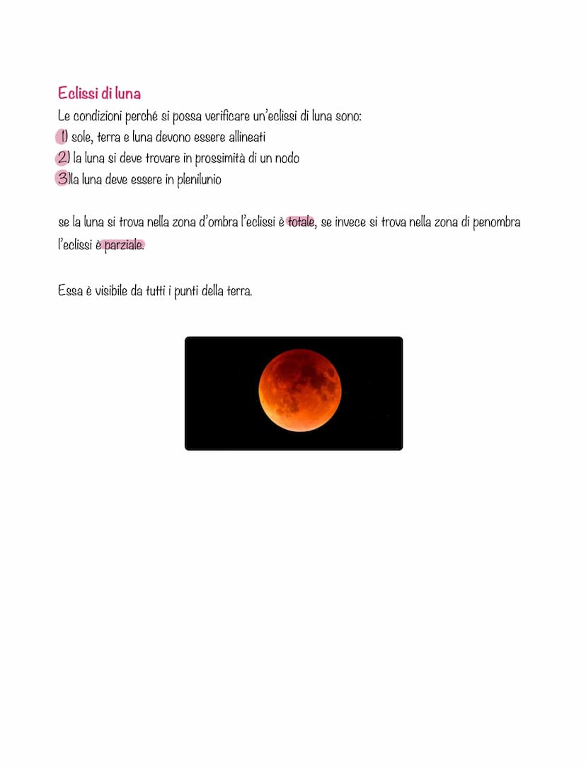 La luna
La luna è l'unico satellite (corpo celeste che orbita intorno ad un pianeta) naturale della terra e
finora anche l'unico ad essere s