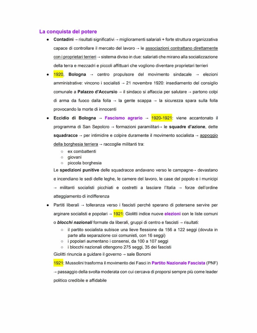 La crisi del dopoguerra
Vittoria mutilata → il presidente del consiglio Orlando si dimette e viene eletto Nitti,
liberale e democratico
Malc