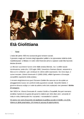 Know Età Giolittiana thumbnail