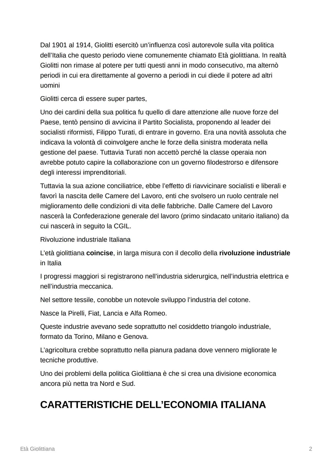 Età Giolittiana
Done
L'Italia del primo '900 era scossa da gravi tensioni sociali.
Il governo reagì con l'arresto degli oppositori politici 