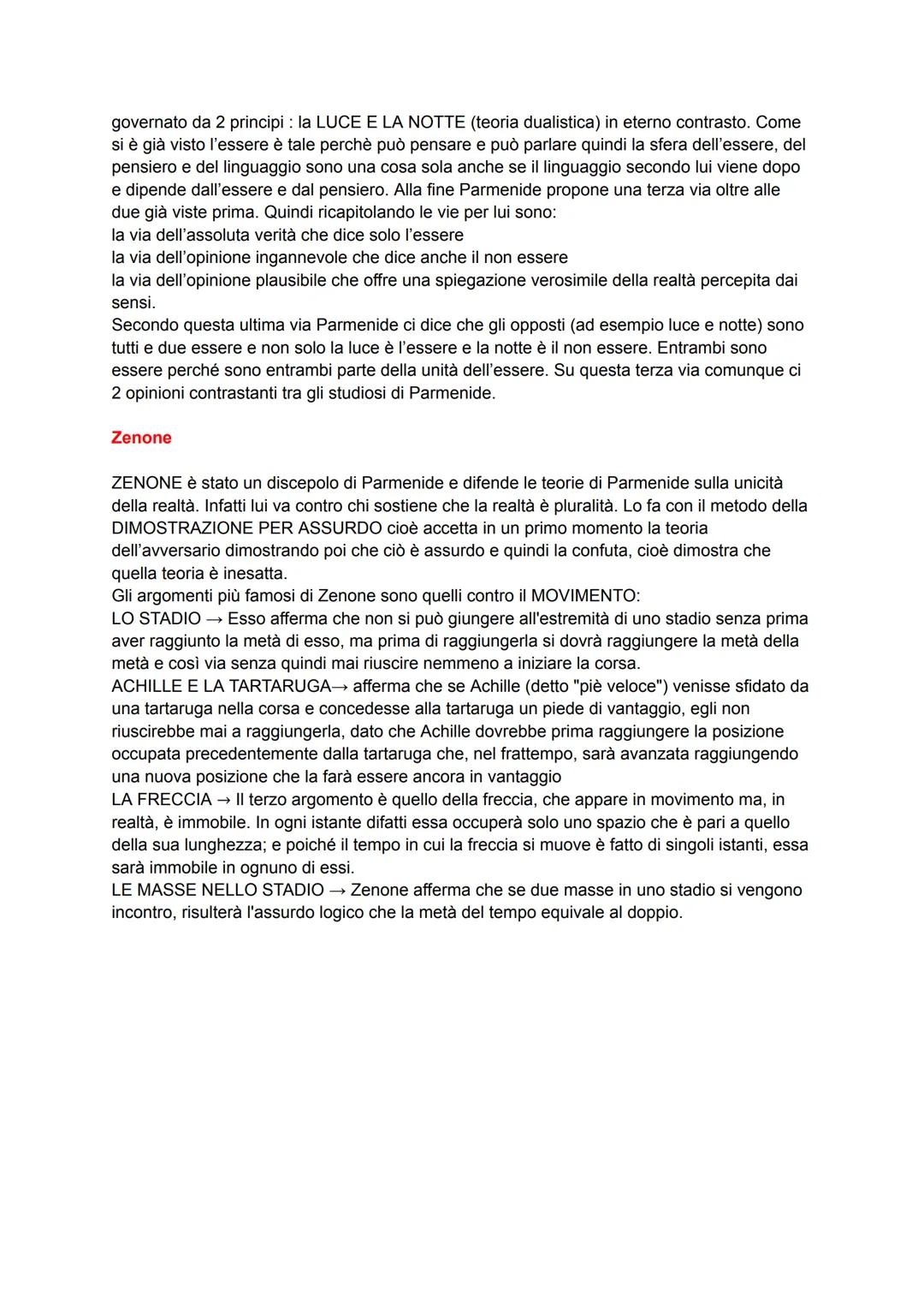 LA FILOSOFIA ELEATICA → Senofane
> Parmenide
→ Zenone
Si sviluppò nelle colonie Greche dell'Italia del sud nella città di Elea. I filosofi e