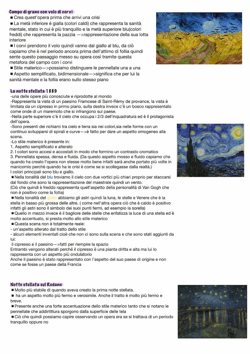 • POST-IMPRESSIONISMO
1880-1905
Nasce come reazione contro la corrente dell'impressionismo
Artisti principali: seurat
■ Cézanne
■Gauguin
■ V