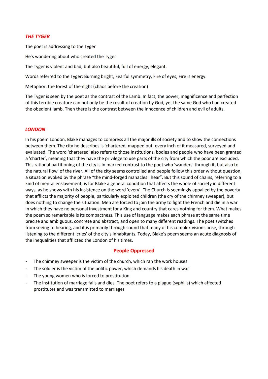 Life
●
1757 William Blake was born and educated in London.
1772 At the age of 21, he became a professional engraver.
1827 Blake died at the 