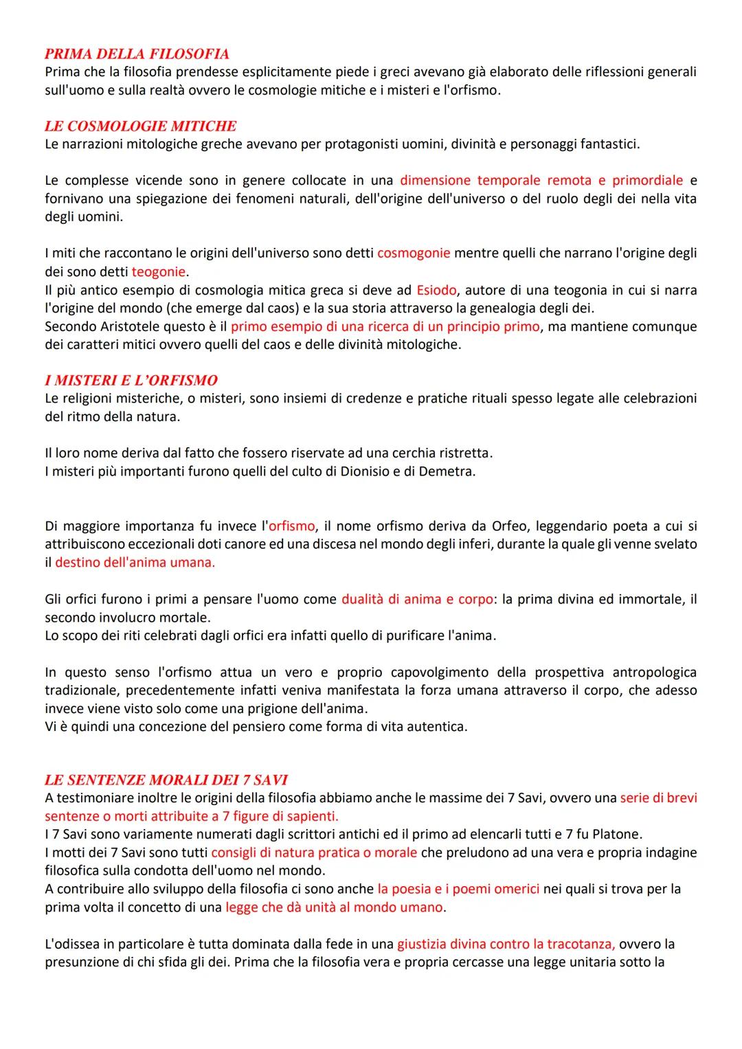 FILOSOFIA
Nell'opinione comune la parola filosofia evoca talvolta qualcosa di astratto, di lontano dalla vita.
In realtà, secondo un'antica 