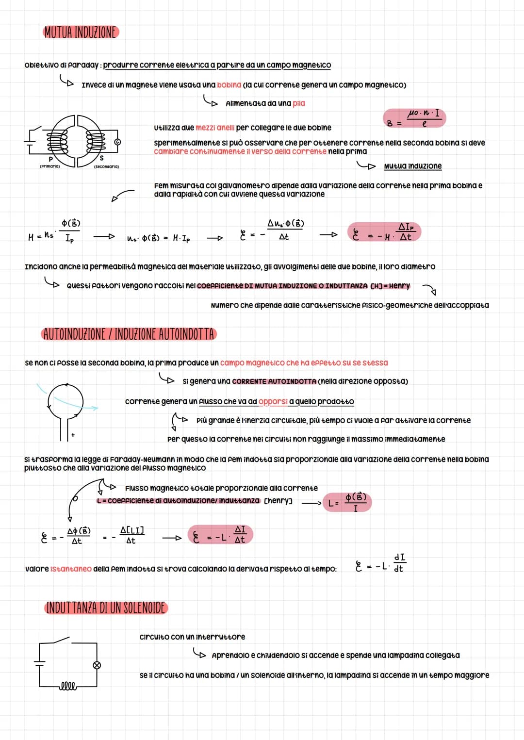 FORZA ELETTROMAGNETICA INDOTTA E CORRENTI INDOTTE
un campo magnetico può generare una corrente
Calamita
X
X
Amperometro
X
X
X
• Quando non c