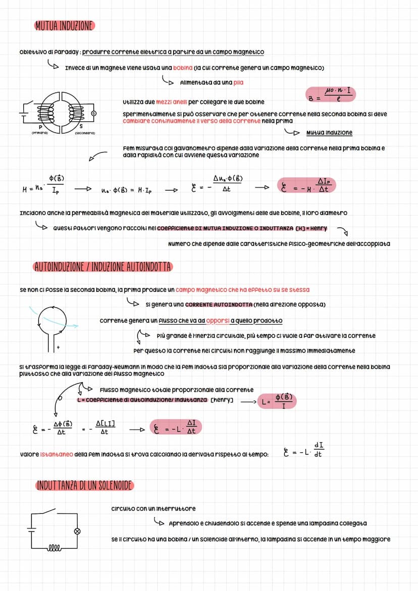 FORZA ELETTROMAGNETICA INDOTTA E CORRENTI INDOTTE
un campo magnetico può generare una corrente
Calamita
X
X
Amperometro
X
X
X
• Quando non c