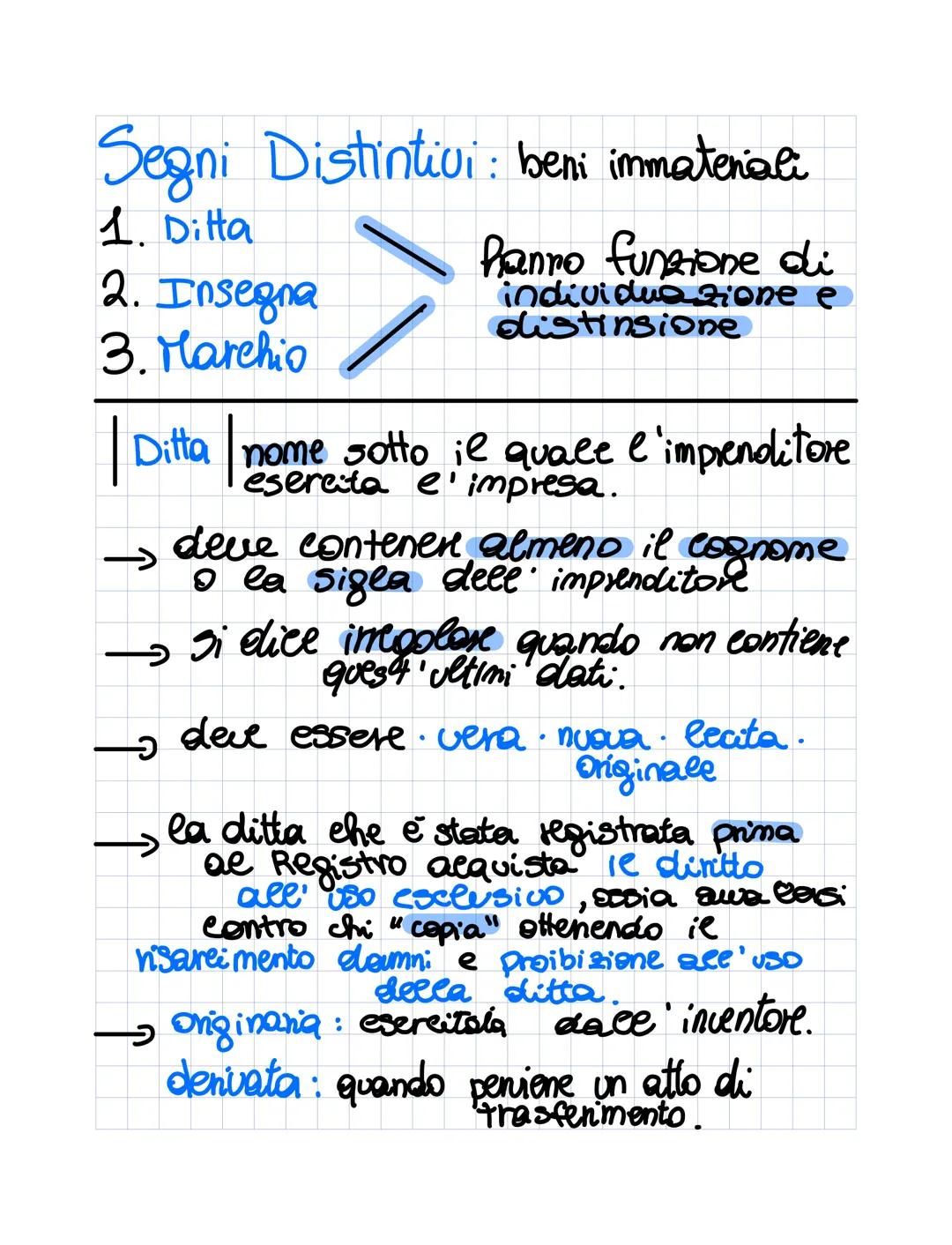 Azienda
complesso di beni organizzati dall'imprenditore
per l'esercizio dele impresa.
beni materiali, materie prime, macchinari
•beni immate