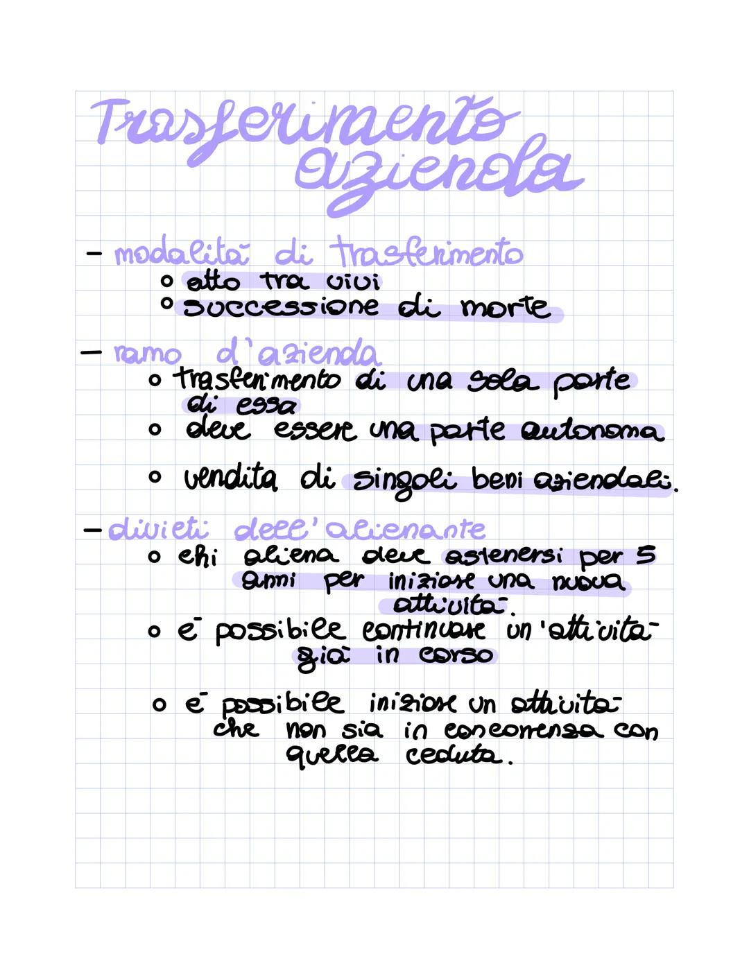 Azienda
complesso di beni organizzati dall'imprenditore
per l'esercizio dele impresa.
beni materiali, materie prime, macchinari
•beni immate