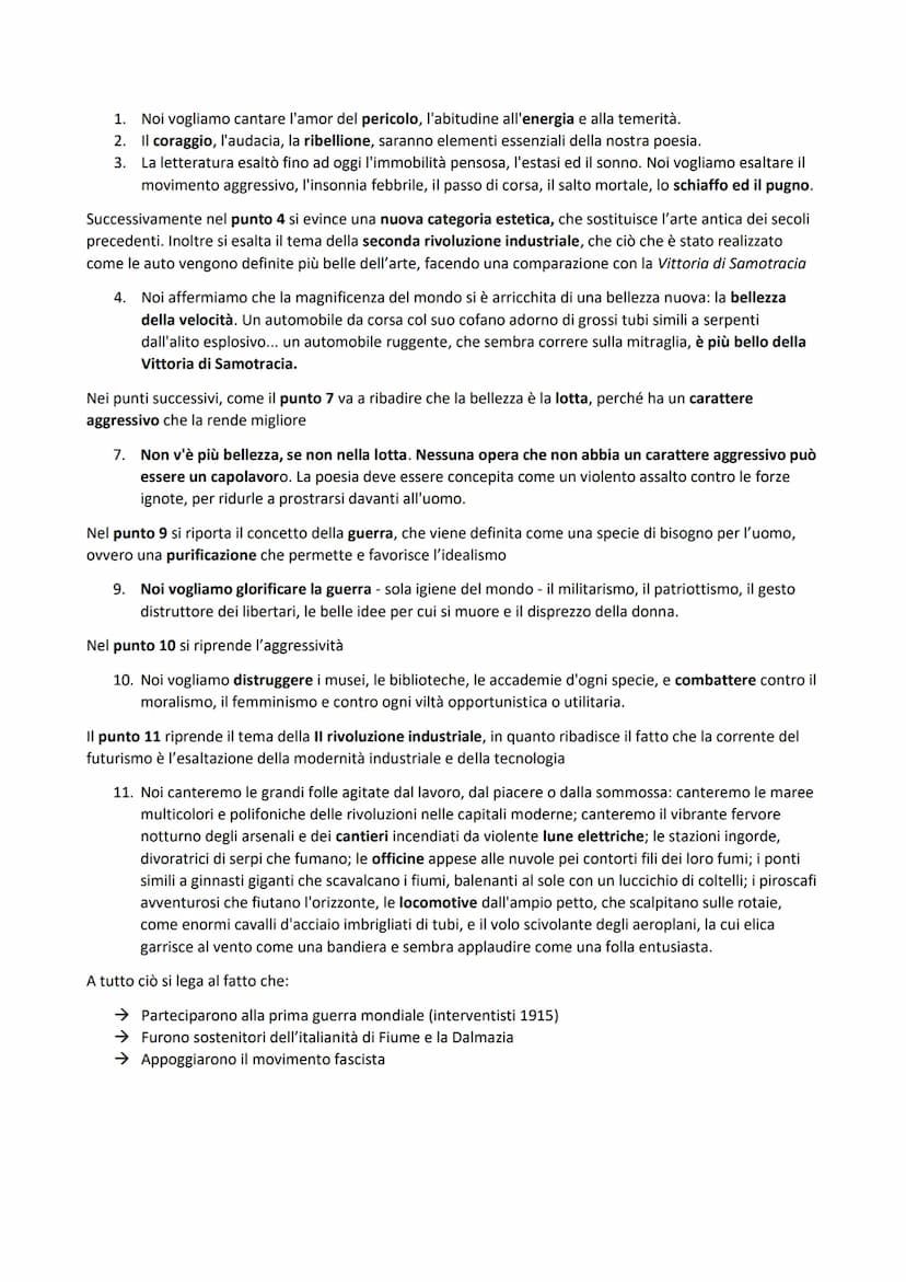 AVANGUARDIE
Nel primo novecento si definisce un periodo di cambiamento in cui si affermano le avanguardie. Il termine
avanguardia deriva dal