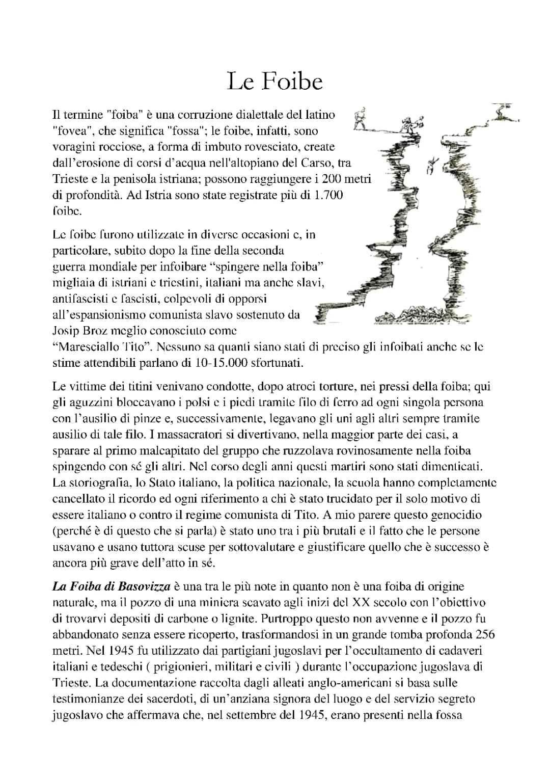 le foibe