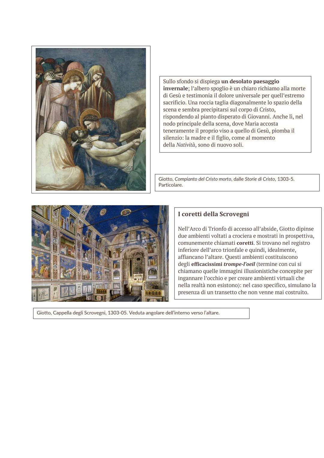 Giotto (1267-1336) è universalmente considerato come il più importante pittore della grandiosa stagione
gotica, del Medioevo tutto e come un