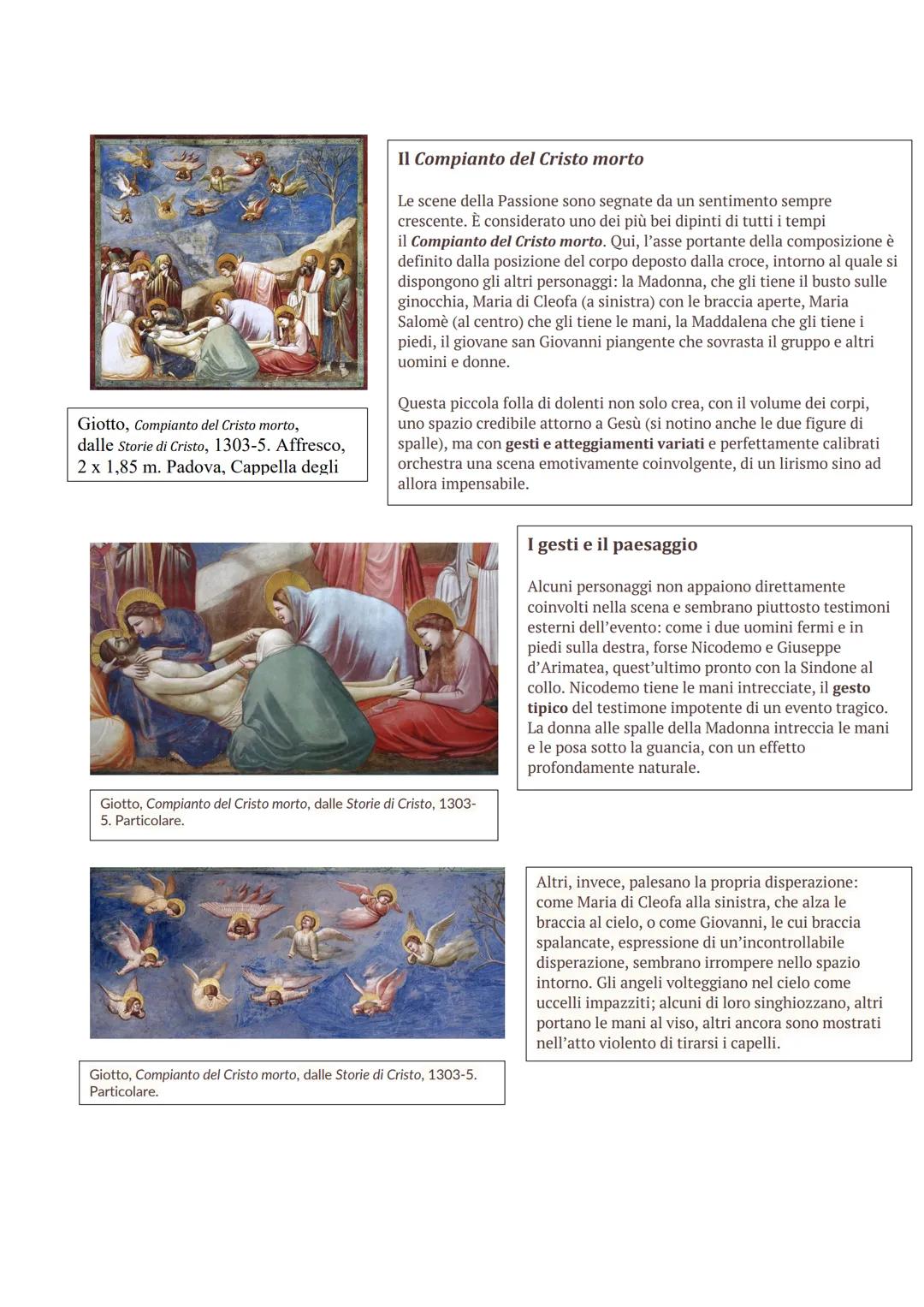 Giotto (1267-1336) è universalmente considerato come il più importante pittore della grandiosa stagione
gotica, del Medioevo tutto e come un