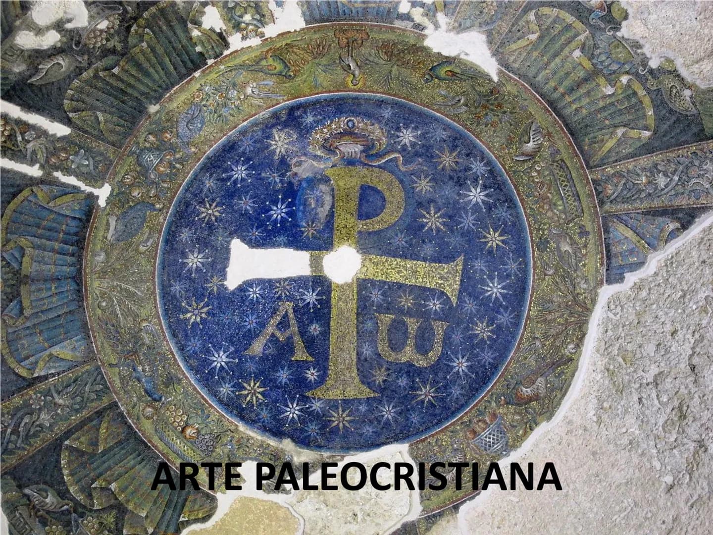 106
W
ARTE PALEOCRISTIANA Arte
Paleocristiana
primi cristiani
Si sviluppa nei
territori
dell'Impero
Romano
dal I sec dC
al VI sec dC L'arte 