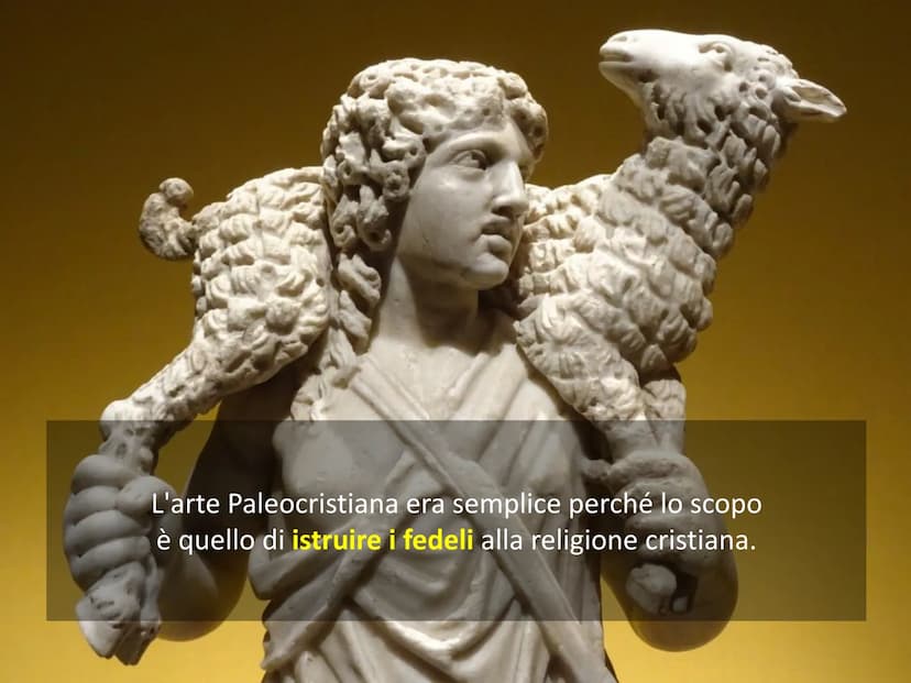 106
W
ARTE PALEOCRISTIANA Arte
Paleocristiana
primi cristiani
Si sviluppa nei
territori
dell'Impero
Romano
dal I sec dC
al VI sec dC L'arte 