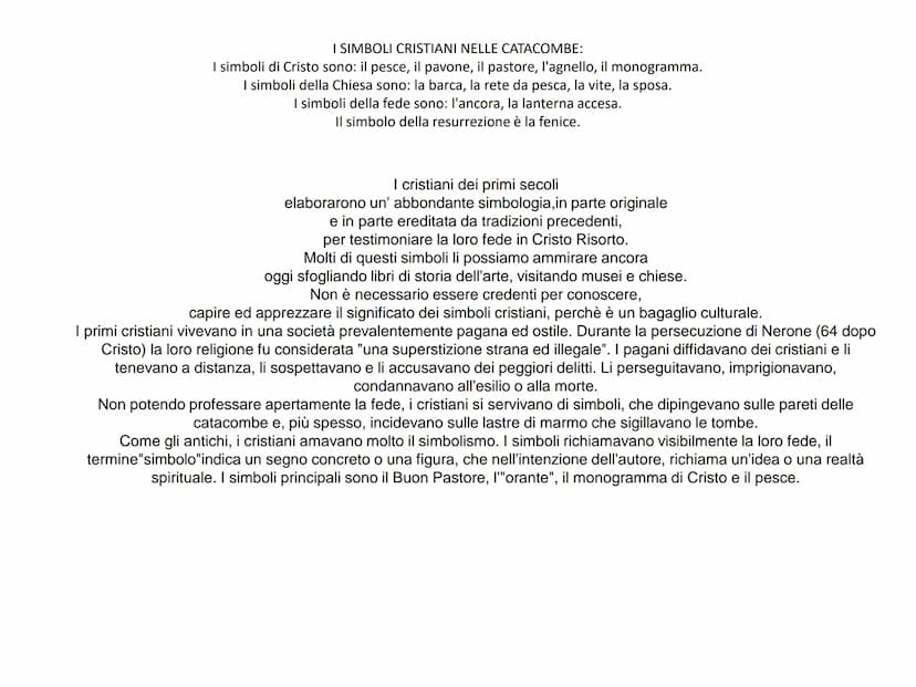 106
W
ARTE PALEOCRISTIANA Arte
Paleocristiana
primi cristiani
Si sviluppa nei
territori
dell'Impero
Romano
dal I sec dC
al VI sec dC L'arte 