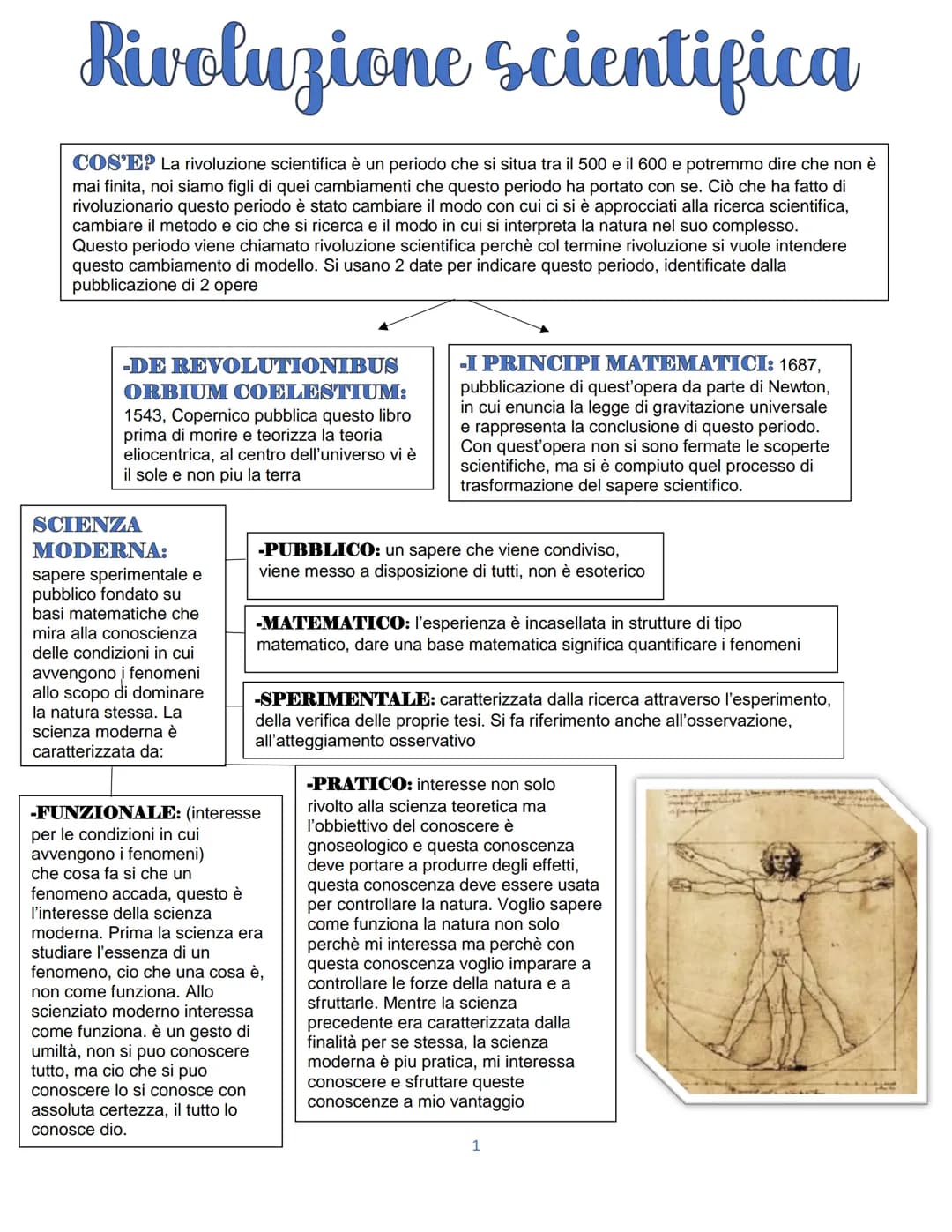 Rivoluzione scientifica
COS'E? La rivoluzione scientifica è un periodo che si situa tra il 500 e il 600 e potremmo dire che non è
mai finita