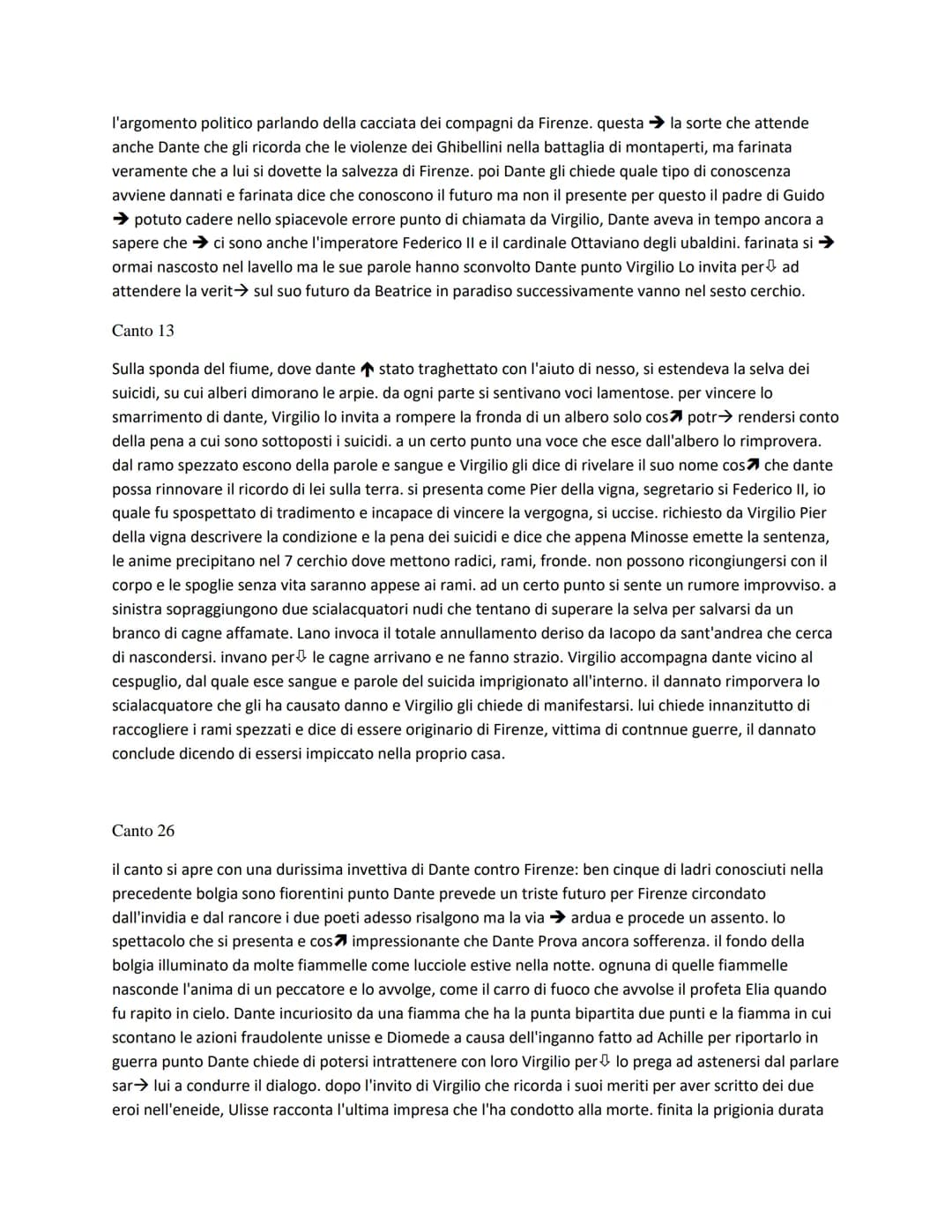 Canto 1
All'etdi 35 anni, dante perde la diritta via(quella del bene) e si ritrova in una buona selva da cui nn
riesce ad uscire e dopo una 