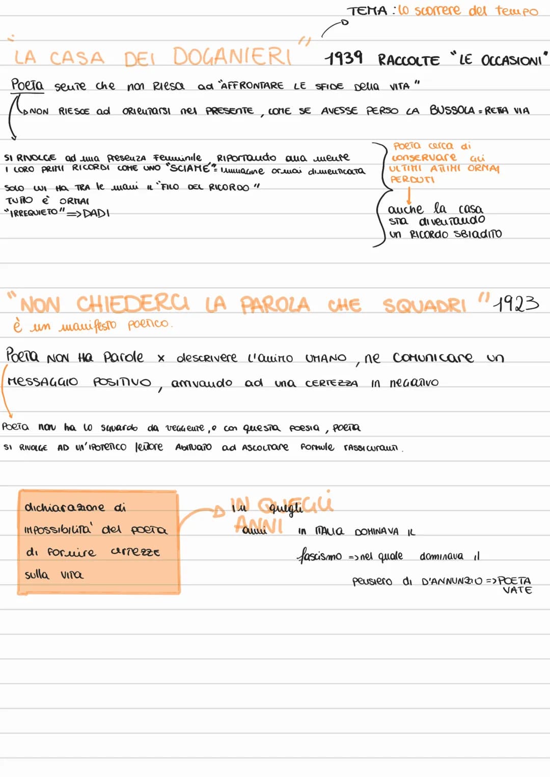 MONTALE
● NASCE A GENOVA DA FAMIGLa NOBILE
●
LA SUA FORMAZIONE
FIRMA IL MANIFESTO
DEGLI INTELE ITUALI
4925 SCRIVE OSSI DI SEPPIA.
CORRELATIV