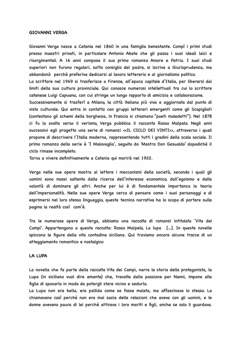 NATURALISMO
Il naturalismo è un movimento letterario che si afferma negli anni '70 dell'800. È
Influenzato dal positivismo, un movimento che