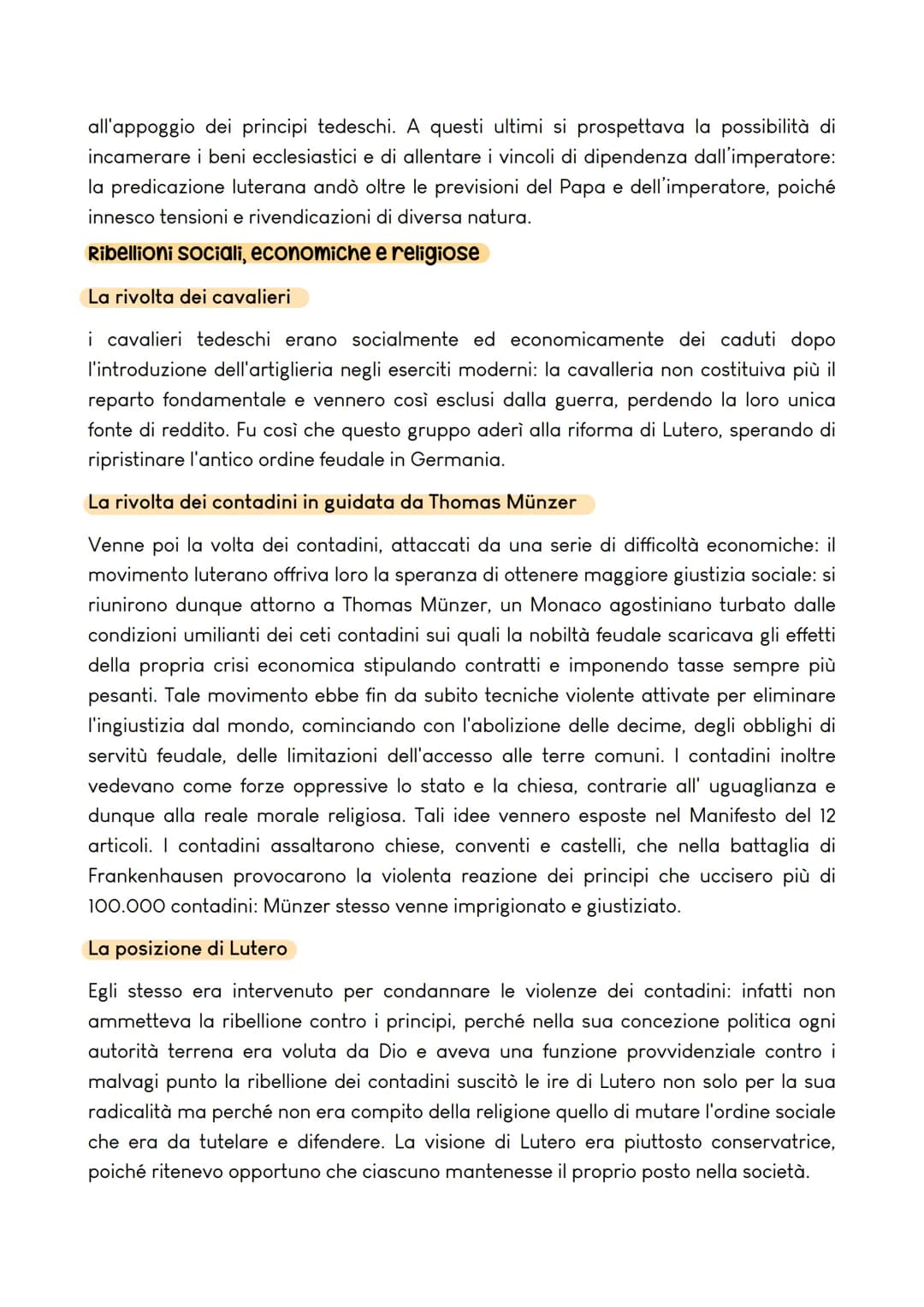 
<h2 id="fattoripoliticieconomiciereligiosiallabasedellariforma">Fattori politici, economici e religiosi alla base della Riforma</h2>
<p>La 