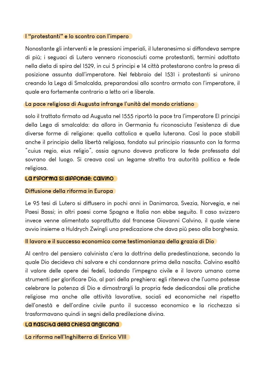 
<h2 id="fattoripoliticieconomiciereligiosiallabasedellariforma">Fattori politici, economici e religiosi alla base della Riforma</h2>
<p>La 