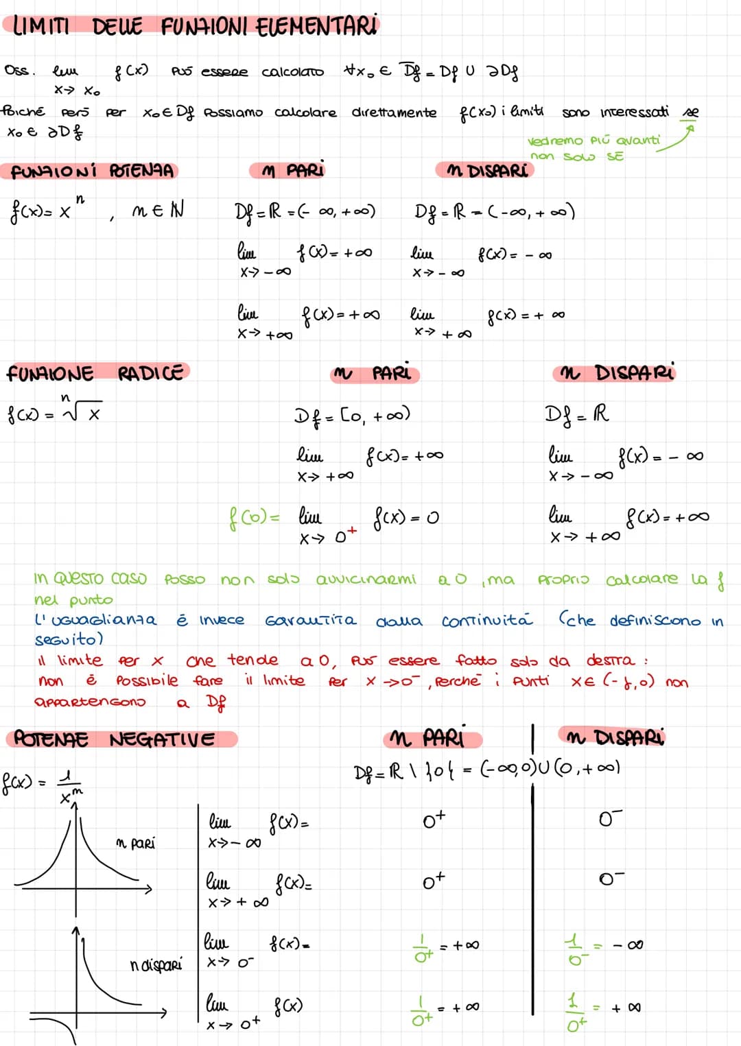 
<h2 id="studiodelcomportamentodellafunzione">Studio del Comportamento della Funzione</h2>
<p>In questo studio ci occuperemo dei limiti di u