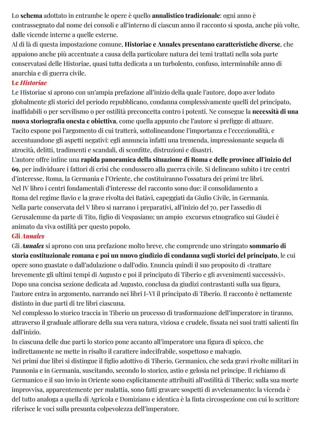 Latino
Tacito
LA VITA E LA CARRIERA POLITICA
Di Tacito non conosciamo né l'anno di nascita né la patria. La nascita si può collocare con buo