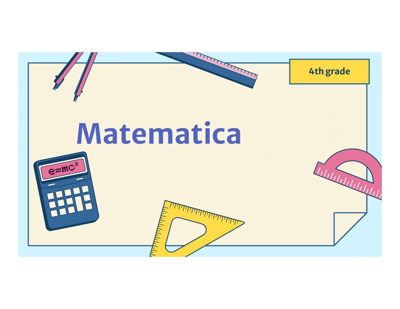 Matematica
e=mc²
4th grade
OD Table of contents
LOGARITMI 01
FUNZIONI
GONIOMETRICHE
EQUAZIONI E
DISEQUAZIONI
GONIOMETRICHE
02
03
Proprietà, 