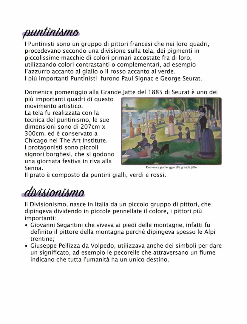 Post impressionismo
Il post impressionismo è una tendenza artistica che conserva solo
alcune caratteristiche dell'impressionismo.
Gauguin, C