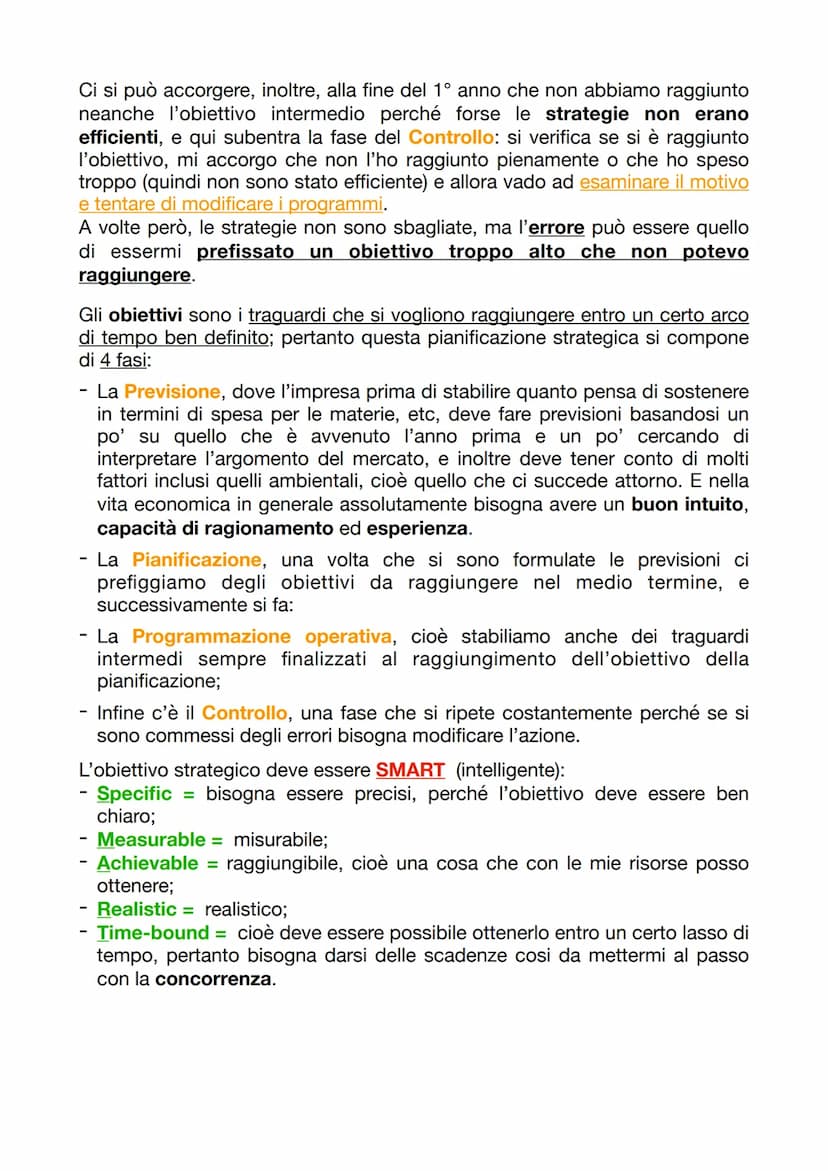 PROCESSO DECISIONALE DELL'IMPRESA
Il processo decisionale (in termini anglosassoni "dicision making") è
un'attività di conoscenza finalizzat