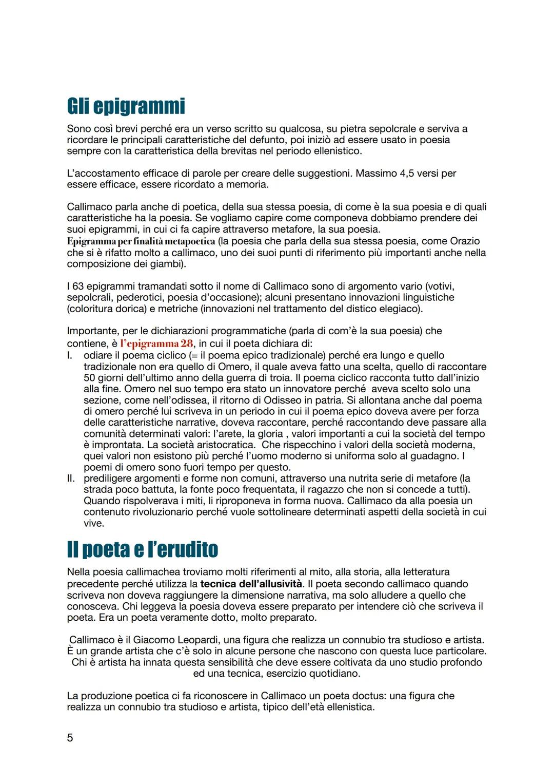 venerdì 27 gennaio 2023

# Callimaco

La sua vita si divise tra filologia e poetica (letteratura), e abbiamo pochissime notizie.
Discendeva 