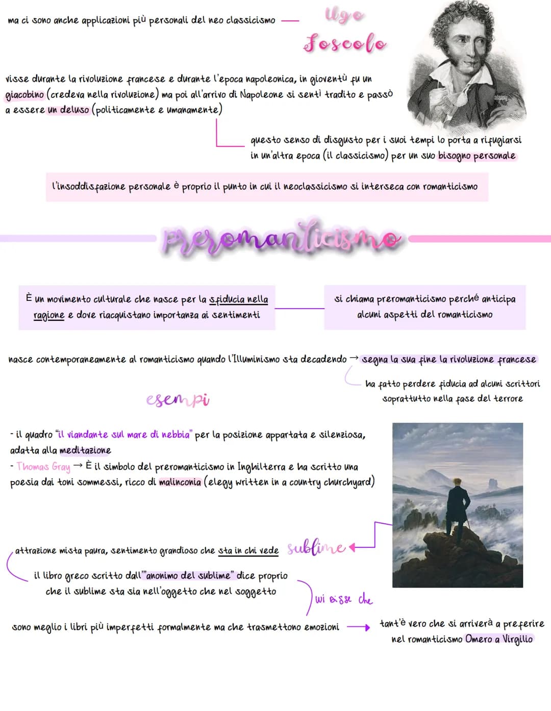 neoclassicismo
aveva il culto dell'arte e della civiltà antica, tipico classicismo, con principio di imitazione e
selezione che però aveva a