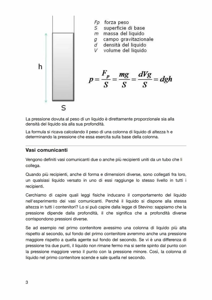I FLUIDI
Nozioni storiche
Agli inizi del seicento vi era un grosso problema riguardante la distribuzione delle
risorse idriche nelle città e