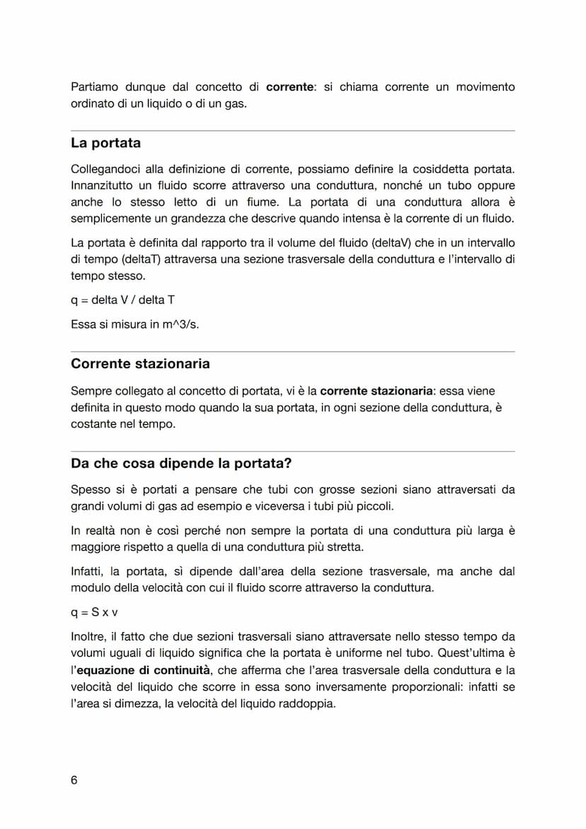 I FLUIDI
Nozioni storiche
Agli inizi del seicento vi era un grosso problema riguardante la distribuzione delle
risorse idriche nelle città e