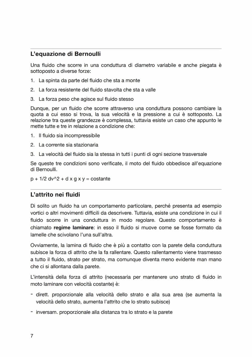 I FLUIDI
Nozioni storiche
Agli inizi del seicento vi era un grosso problema riguardante la distribuzione delle
risorse idriche nelle città e