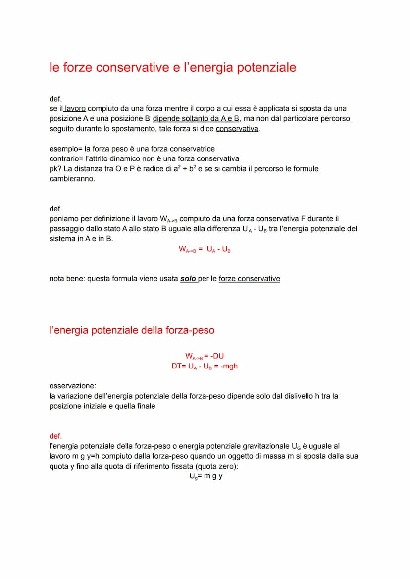 
<p>Il lavoro W di una forza costante F durante uno spostamento s è il prodotto tra il modulo della forza, il modulo dello spostamento e il 