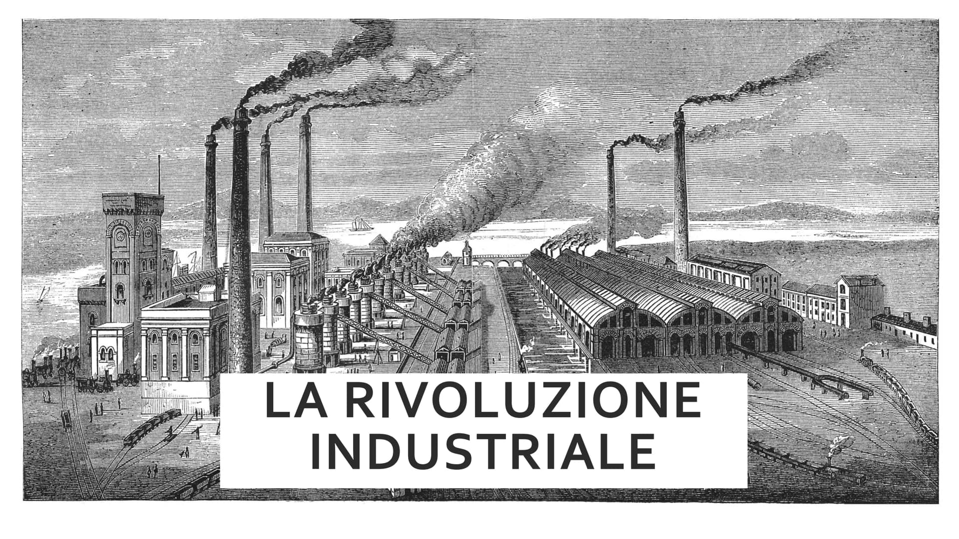 NHIL
CPHER
LA RIVOLUZIONE
INDUSTRIALE LA RIVOLUZIONE INDUSTRIALE NASCE IN
INGHILTERRA
Nella seconda metà del '700 si diffonde la prima
rivol
