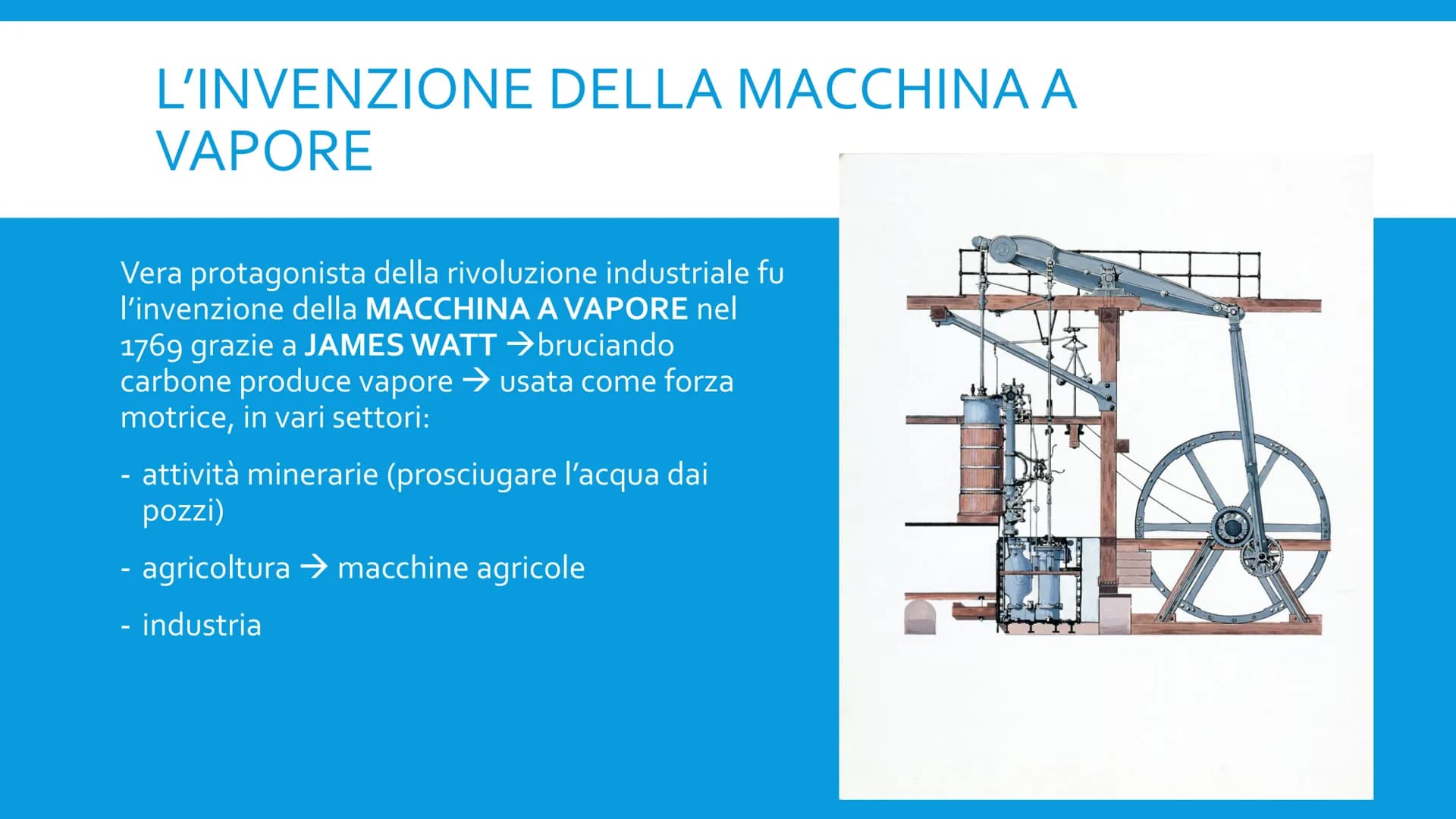 NHIL
CPHER
LA RIVOLUZIONE
INDUSTRIALE LA RIVOLUZIONE INDUSTRIALE NASCE IN
INGHILTERRA
Nella seconda metà del '700 si diffonde la prima
rivol
