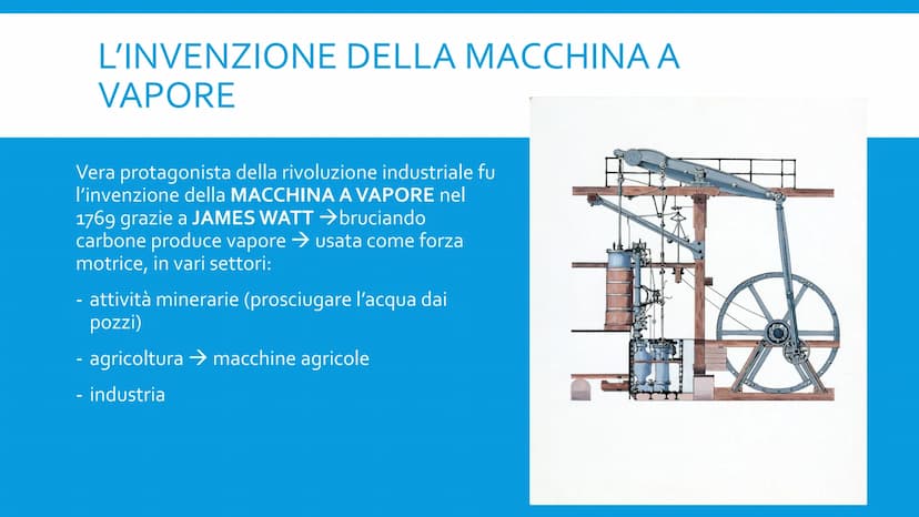 NHIL
CPHER
LA RIVOLUZIONE
INDUSTRIALE LA RIVOLUZIONE INDUSTRIALE NASCE IN
INGHILTERRA
Nella seconda metà del '700 si diffonde la prima
rivol