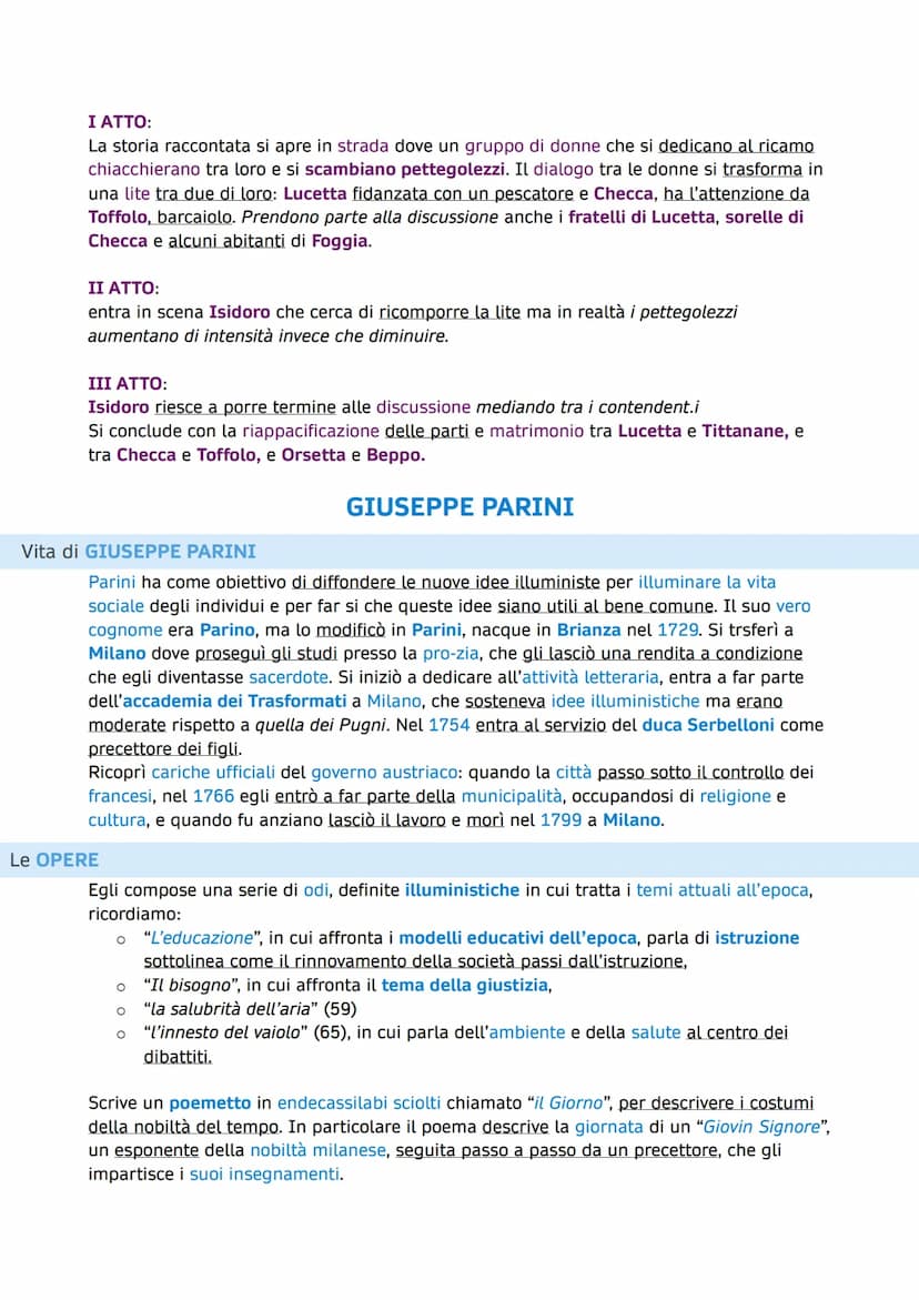 IL TEATRO e CARLO GOLDONI
Vita di CARLO GOLDONI
Goldoni nacque a Venezia nel 1707 da una famiglia borgese, il padre era medico e
sempre in m