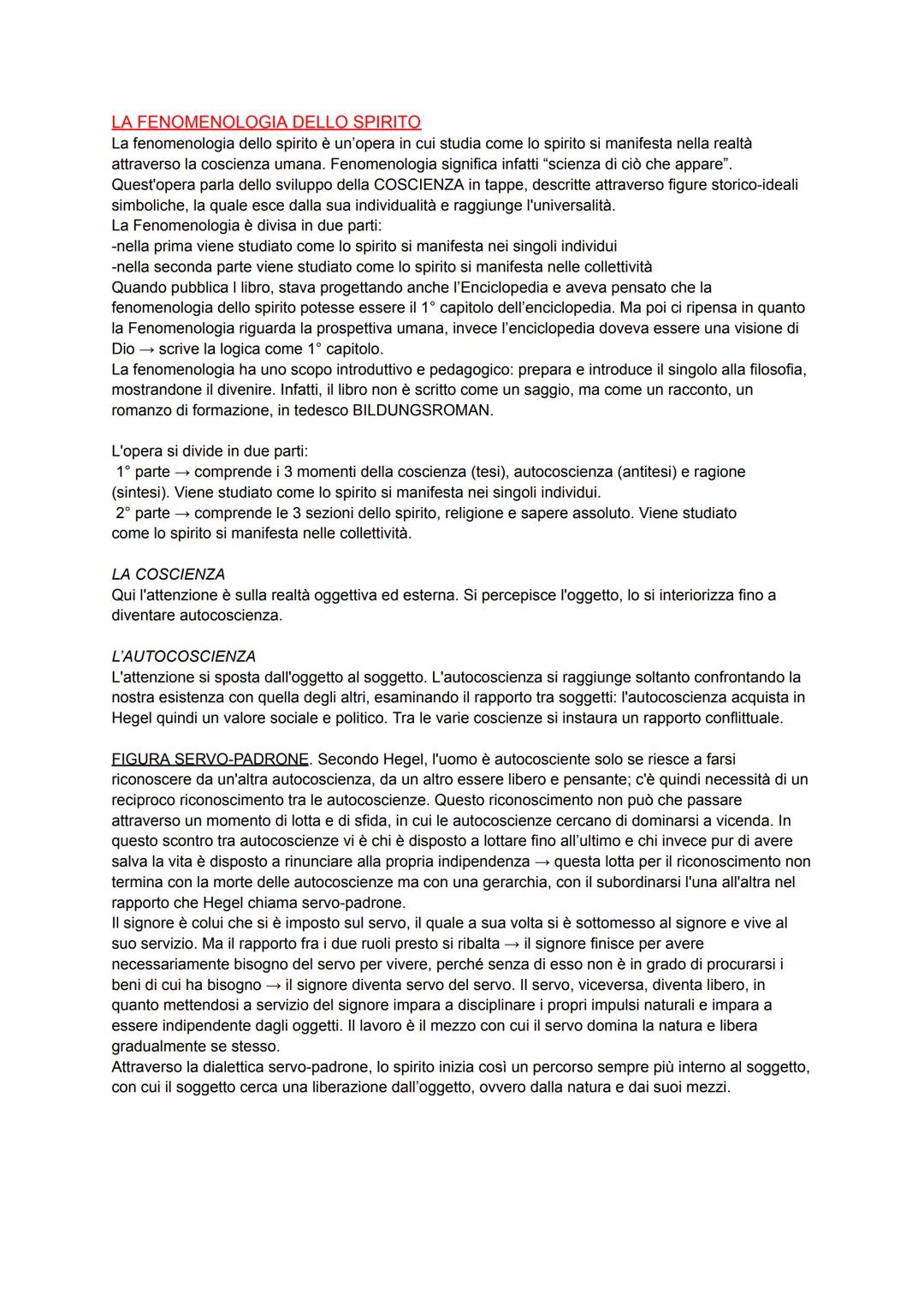 CONTESTO STORICO: durante il Romanticismo la filosofia si allontana dal modello kantiano e nasce
l'idealismo con i suoi massimi esponenti Fi