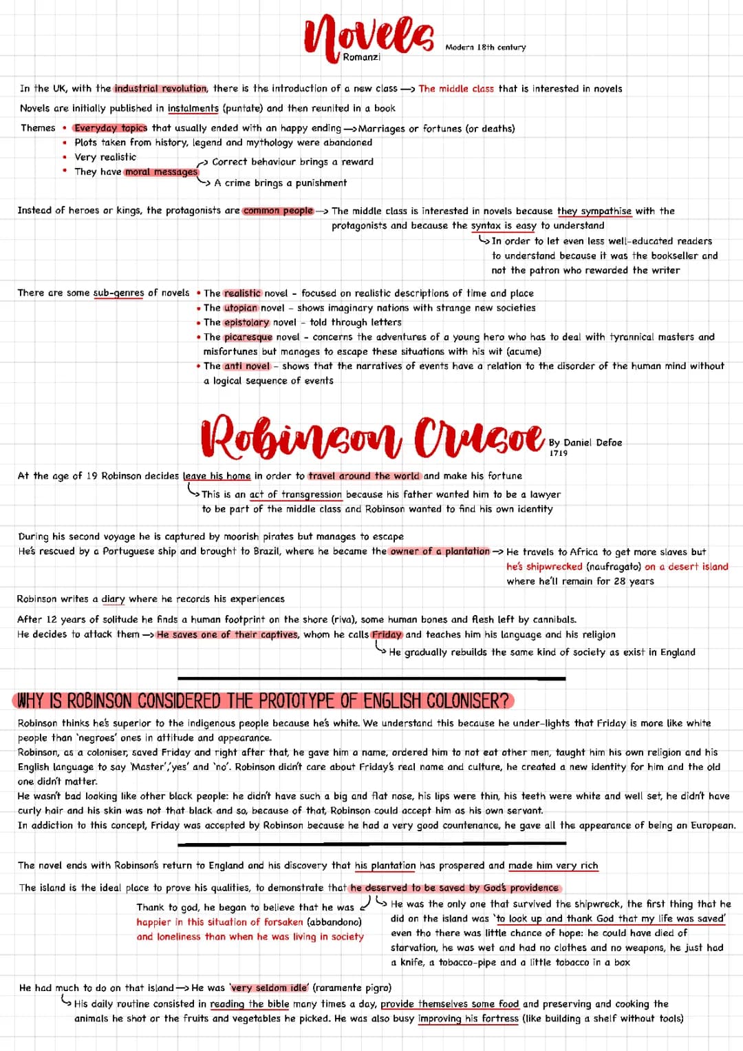 Robinson Crusoe: Summary, Themes, and Character Descriptions