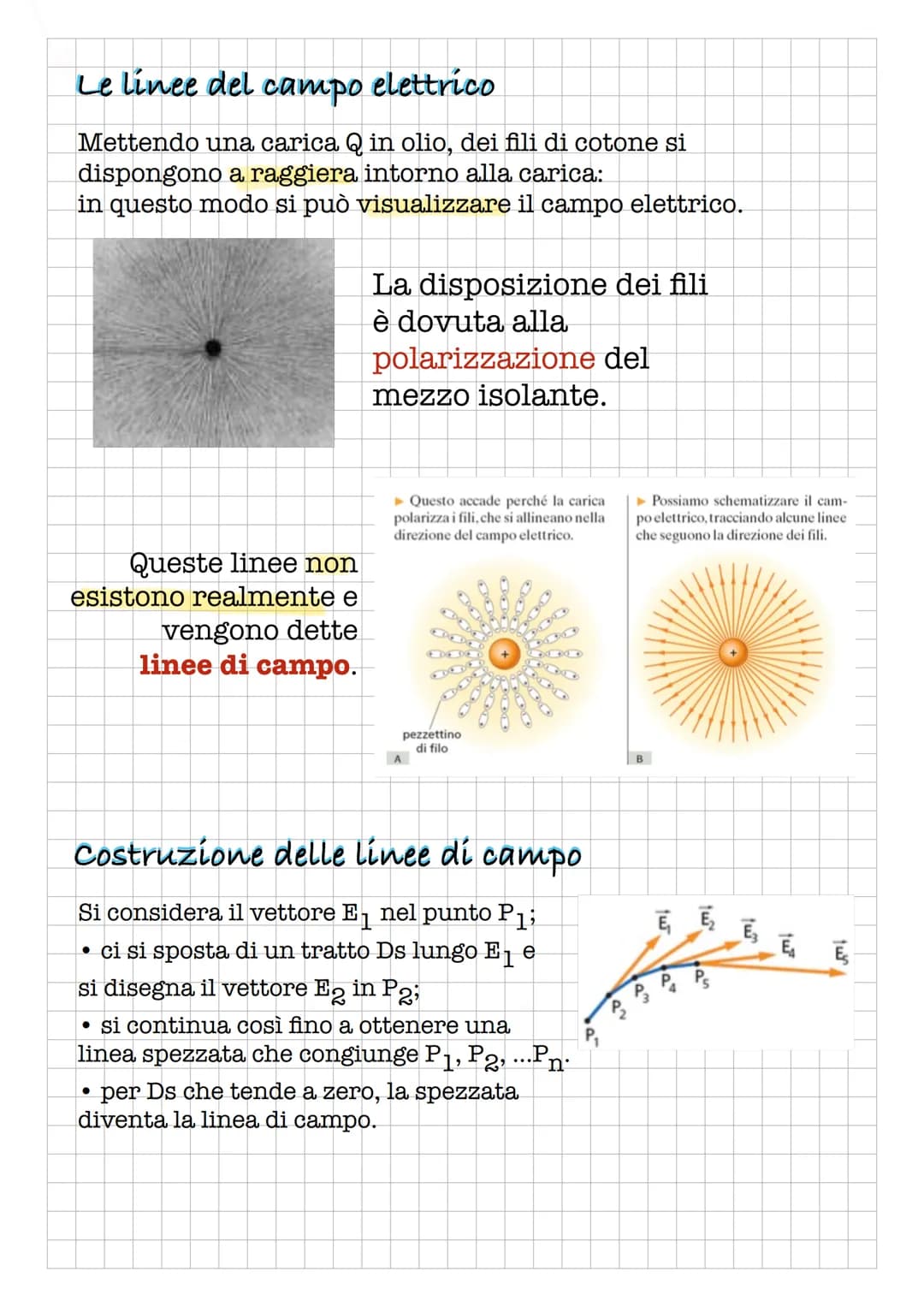 Il campo elettrico
Il vettore campo elettrico
La forza tra due corpi carichi, come quella gravitazionale,
è una forza a distanza: agisce sen