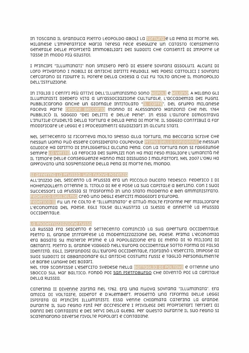Illuminismo
L'ETÀ DEI LUMI
NEL SETTECENTO SI INIZIÒ a pensare CHe Le CONDIZIONI DI VITA DELL'UMANITÀ
POTessero MIGLIOrare rapidamente. Da Qu