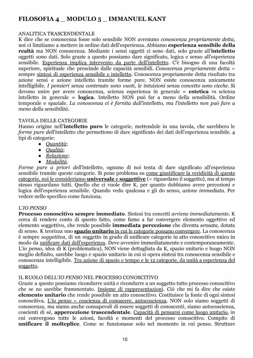 FILOSOFIA 4 MODULO 5. IMMANUEL KANT
IMMANUEL KANT
INTRODUZIONE ALLA FIGURA DI IMMANUEL KANT
Figura dell'illuminismo europeo. Recepisce istan