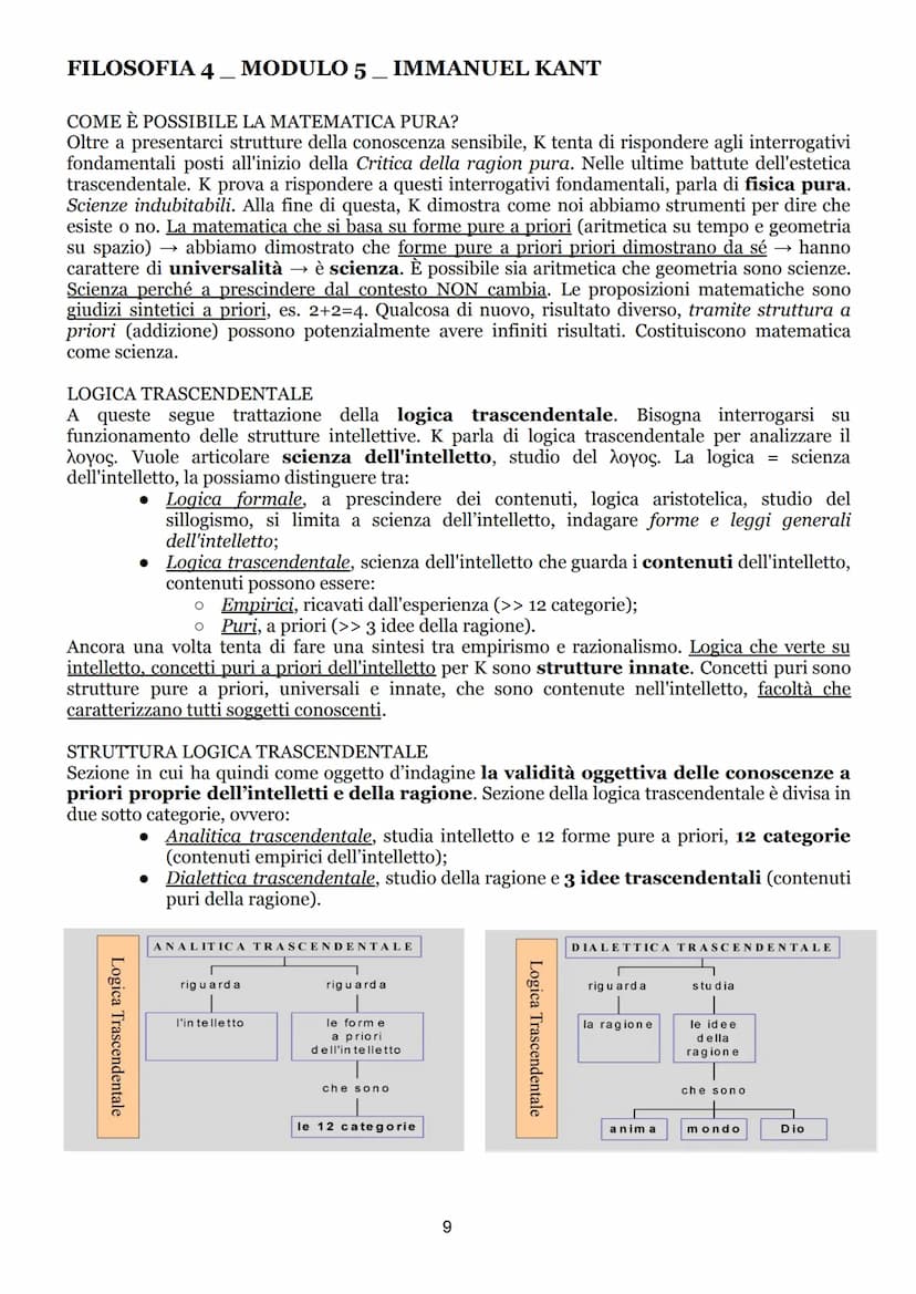 FILOSOFIA 4 MODULO 5. IMMANUEL KANT
IMMANUEL KANT
INTRODUZIONE ALLA FIGURA DI IMMANUEL KANT
Figura dell'illuminismo europeo. Recepisce istan
