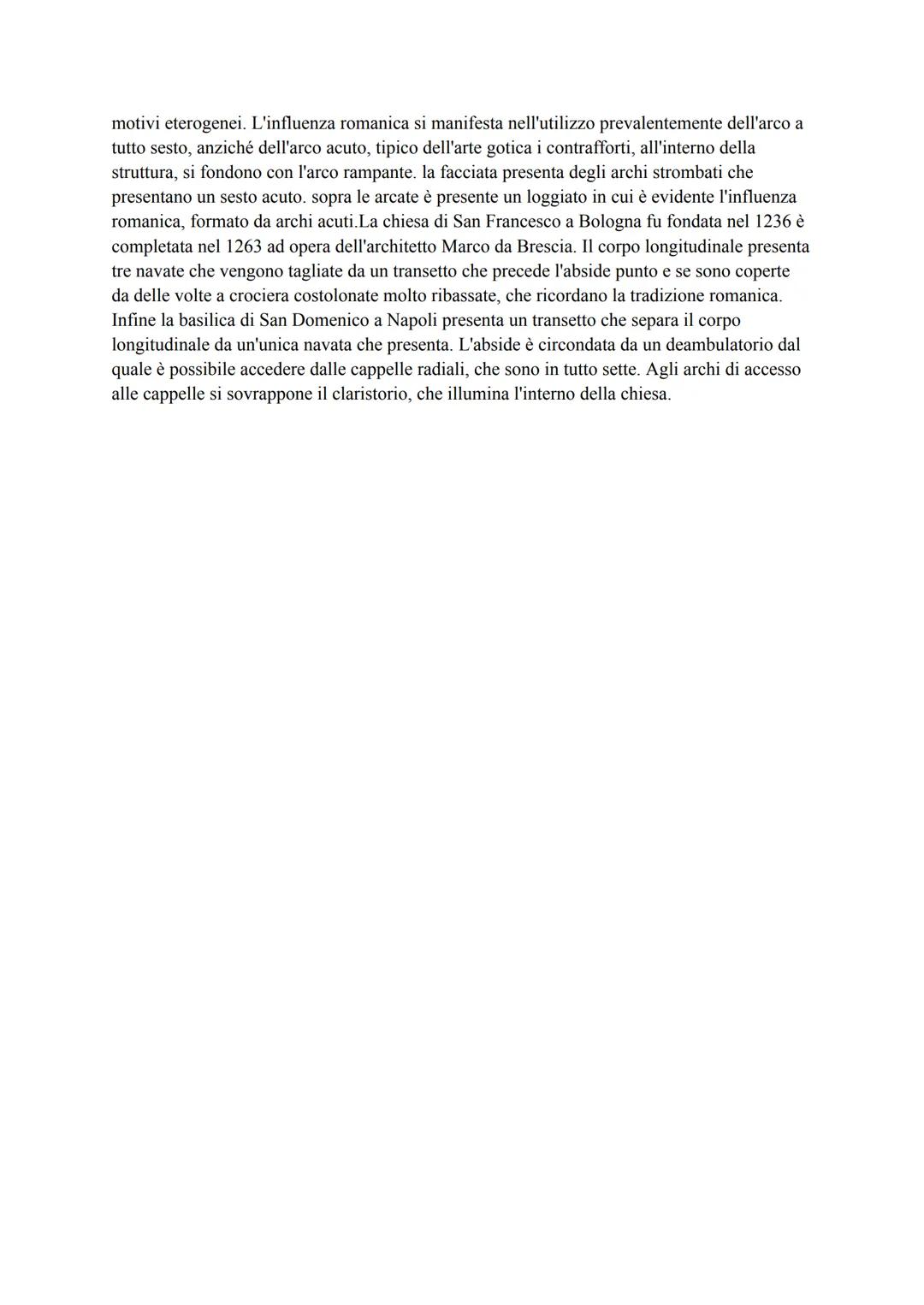 ARTE GOTICA
DEFINIZIONE TERMINE GOTICO
La parola gotico è di origine rinascimentale e significa letteralmente barbaro. Con questo termine si